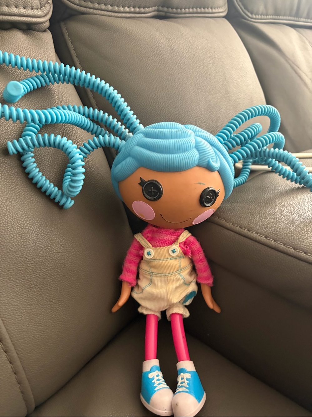 VTG Lalaloopsy 2003  MGA Blue Silly Hair MITTENS 12” Doll Toy Fashion